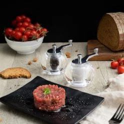 BISETTI ACRYLIC SALT MILL - 9 CM