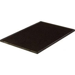 Carlisle SERVICE MAT 12''X18'' BLACK Tableware