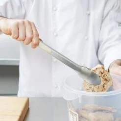 Rubbermaid Heavy Duty Utility Tongs (12"L) Brown