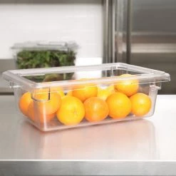 Kitchenware Cambro, Polycarbonate Food Storage Box (Medium), CLEAR