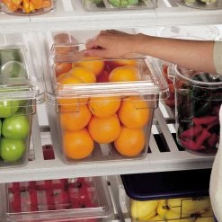 Kitchenware Cambro, Polycarbonate Food Storage Box (Medium), CLEAR