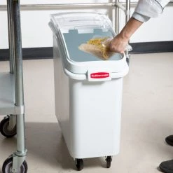 Rubbermaid ProSave Ingredient Bin - White 79 Ltr Kitchenware