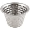 Tablecraft RAMEKIN BRICKHOUSE. STAINLESS STEEL.DIA:3 OZ, DIM:2.75X1.75"H