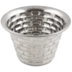 Tablecraft RAMEKIN BRICKHOUSE. STAINLESS STEEL.DIA:3 OZ, DIM:2.75X1.75"H