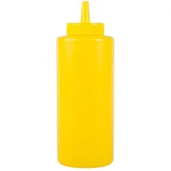 Traex "SQUEEZE DISPENSER, 8 OZ. W/STDR. CAP. COLOUR YL"