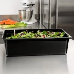 Kitchenware Cambro, GN 1/1 Polycarbonate Food Pan, Black