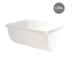 Gilac BIG VOLUME SEMICIRCULAR CONTAINER 170 L Kitchenware