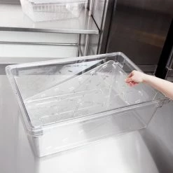 Cambro, Polycarbonate Flat Lid & Drain Shelf , CLEAR Kitchenware