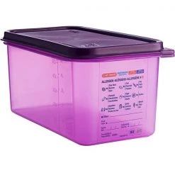 Araven Airtight Container Allergen-Free Polypropylene GN 1/3