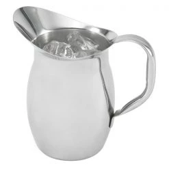 Traex PITCHER BELL SHAPED, 2 QUART, STAINLESS STEEL Kitchenware