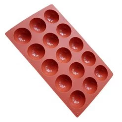 PAVONI MULTI-PORTION 15 CAVITIES HALF-SPHERE SILICON MOULD Kitchenware