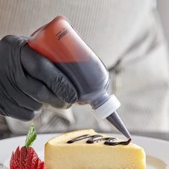 SAN JAMAR CLEAR SQUEEZE BOTTLE - 4 OZ Kitchenware