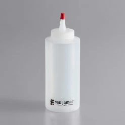 Kitchenware SAN JAMAR CLEAR SQUEEZE BOTTLE - 12 OZ