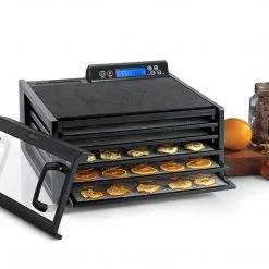 MM - Premium Food Dehydrator Excalibur 5-tray, Digital 48hr Timer, Black