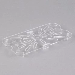 Cambro, GN 1/4 Polycarbonate Lid And Drain Shelf , CLEAR Kitchenware