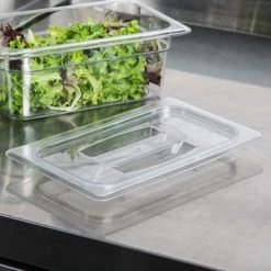 Cambro, GN 1/4 Polycarbonate Lid And Drain Shelf , CLEAR Kitchenware