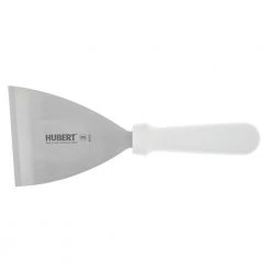 MM - Premium Kitchenware PAN SCRAPER WHITE PLASTIC HANDLE