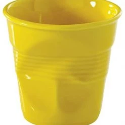 Revol Porcelain REVOL CAPPUCCINO CRUMPLE TUMBLER - 18 CL