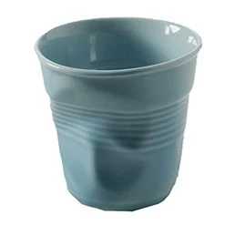 Revol Porcelain Tableware REVOL FROISSES EXPRESSO TUMBLER 8 CL - CARIBBEAN BLUE