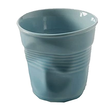 Revol Porcelain Tableware REVOL FROISSES EXPRESSO TUMBLER 8 CL - CARIBBEAN BLUE 1 Revol Porcelain Tableware REVOL FROISSES EXPRESSO TUMBLER 8 CL - CARIBBEAN BLUE