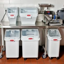 Rubbermaid ProSave Ingredient Bin - White 79 Ltr Kitchenware