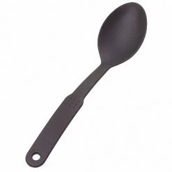 MM - Premium BLACK NYLON UTENSILS SOLID SPOON