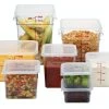 Kitchenware CAMBRO POLYCARBONATE SQUARE FOOD STORAGE CONTAINER