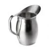 Traex Kitchenware "PITCHER, BELL SHAPED, 4 1/8 QUART, STAINLESS, 10 3/8" HT"