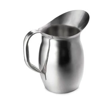 Traex Kitchenware "PITCHER, BELL SHAPED, 4 1/8 QUART, STAINLESS, 10 3/8" HT" 1 Traex Kitchenware "PITCHER, BELL SHAPED, 4 1/8 QUART, STAINLESS, 10 3/8" HT"
