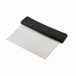 MM - Premium Kitchenware PLASTIC HANDEL DOUGH SCRAPER 6X3 BLADE-PLASTIC HANDEL DOUGH SCRAPER 6X3 BLADE