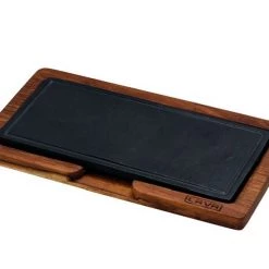Lava Metal LAVA WOODEN SERVICE PLATTER IROKO