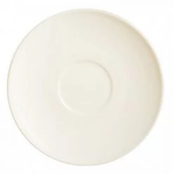Arcoroc Tableware TEMPERED INTENSITY BONE SAUCER 160. DIM: 16X16X2 CM.