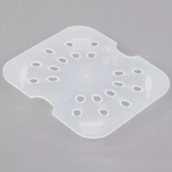 Cambro, GN 1/6 Polpropylene Lid And Drain Shelf , CLEAR