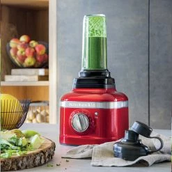 KITCHENAID ARTISAN BLENDER K400 WITH PERSONAL JAR - CANDY APPLE 6 KITCHENAID ARTISAN BLENDER K400 WITH PERSONAL JAR - CANDY APPLE