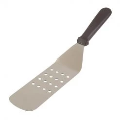 MM - Premium Kitchenware PLASTIC HANDLE FLEXIBLE TURNER 8.25 X 3" PERFORATED BLADE