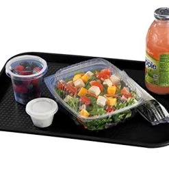CAMBRO FAST FOOD TRAY BLACK- 30X41 CM