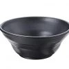 Revol Porcelain REVOL CRUMPLE BOWL SATIN BLACK