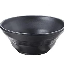 Revol Porcelain REVOL CRUMPLE BOWL SATIN BLACK