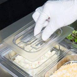 Cambro, GN 1/8 Polycarbonate Lid And Drain Shelf , CLEAR Kitchenware