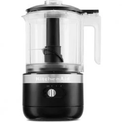 KITCHENAID CORDLESS FOOD CHOPPER 1.19L 5KFCB519 - MATT BLACK