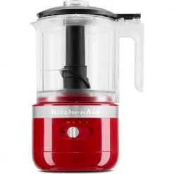 KITCHENAID CORDLESS FOOD CHOPPER 1.19L 5KFCB519 - EMPIRE RED Electric Appliances
