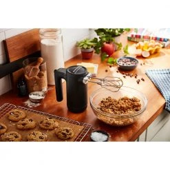 KITCHENAID CORDLESS HAND MIXER 5KHMB732 - MATT BLACK 13 KITCHENAID CORDLESS HAND MIXER 5KHMB732 - MATT BLACK