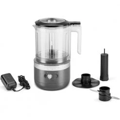 Electric Appliances KITCHENAID CORDLESS FOOD CHOPPER 1.19L 5KFCB519 - CHARCOAL