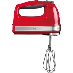 KITCHENAID 9 SPEED HAND MIXER - EMPIRE RED Mixers & Attachments