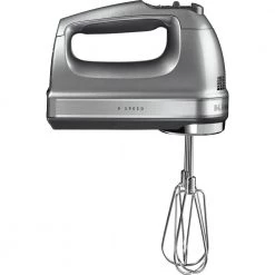 Mixers & Attachments KITCHENAID 9 SPEED HAND MIXER - CONTOUR SILVER