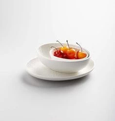 LUZERNE BOWL OVAL BOWL REACTIVE WHITE - 11 CM