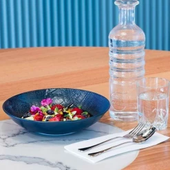 Crockery LUZERNE SOUP PLATE NAVY BLUE -20 CM