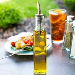 MM - Premium Tableware OVAL OLIVE OIL BOTTLE