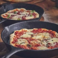 MM - Premium Kitchenware CAST IRON ROUND SKILLET