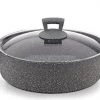 Altin Basak MEGA SHALLOW CASSEROLE/GRANITE,DIM:40 CM Kitchenware